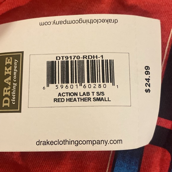 Drake Waterfowl Systems Red Labrador Hunting T-Shirt - Picture 4 of 7